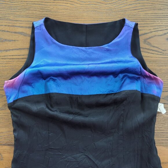 Vintage‎ CDC Black Sleeveless Cocktail Dress Rhinestone Embellishments Size 10 - Picture 15 of 15